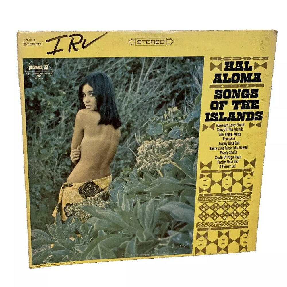 Hal Aloma Songs Of The Islands (Vinyl, 1968) Pickwick SPC-3099 VG LP Record